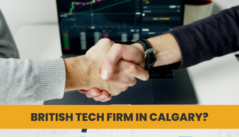 british tech firm aims calgary as headquarters