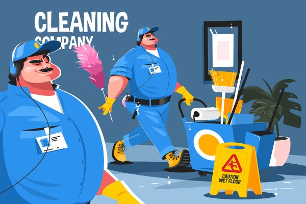Calgary cleaning company branding