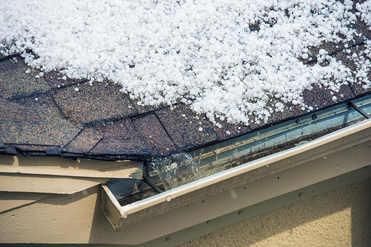 hail damage Calgary roof shingle replacement contractor